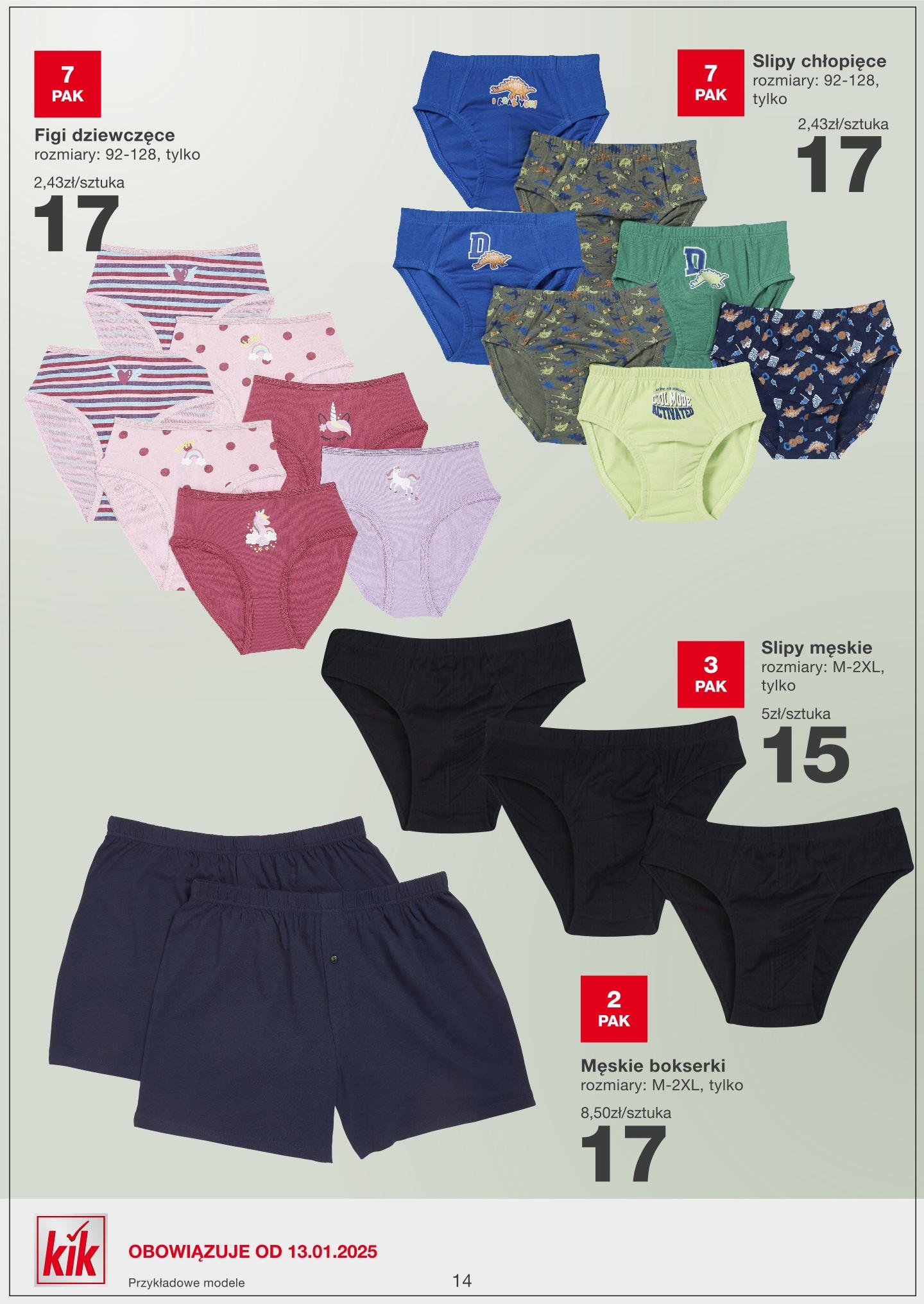 Gazetka promocyjna KiK str. 14