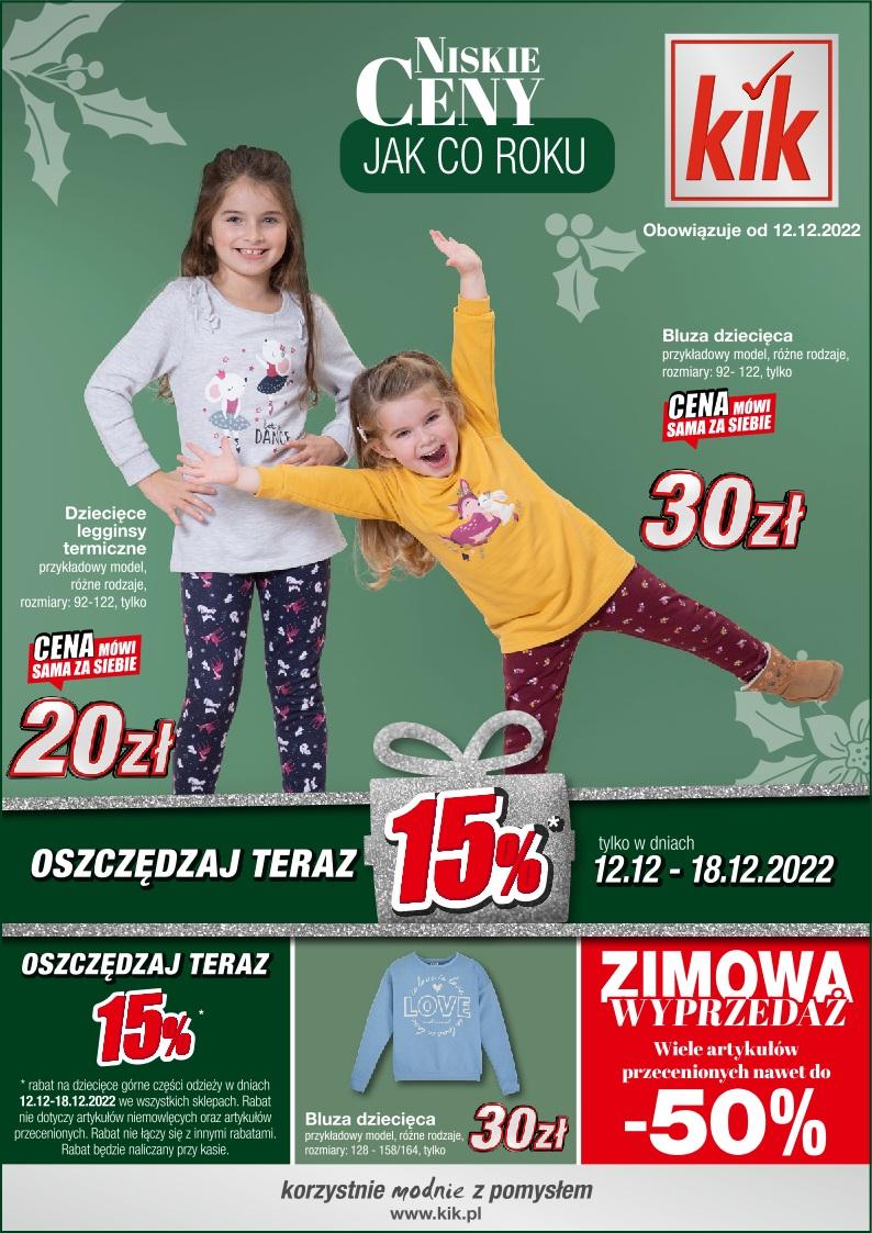 Gazetka promocyjna KiK str. 1