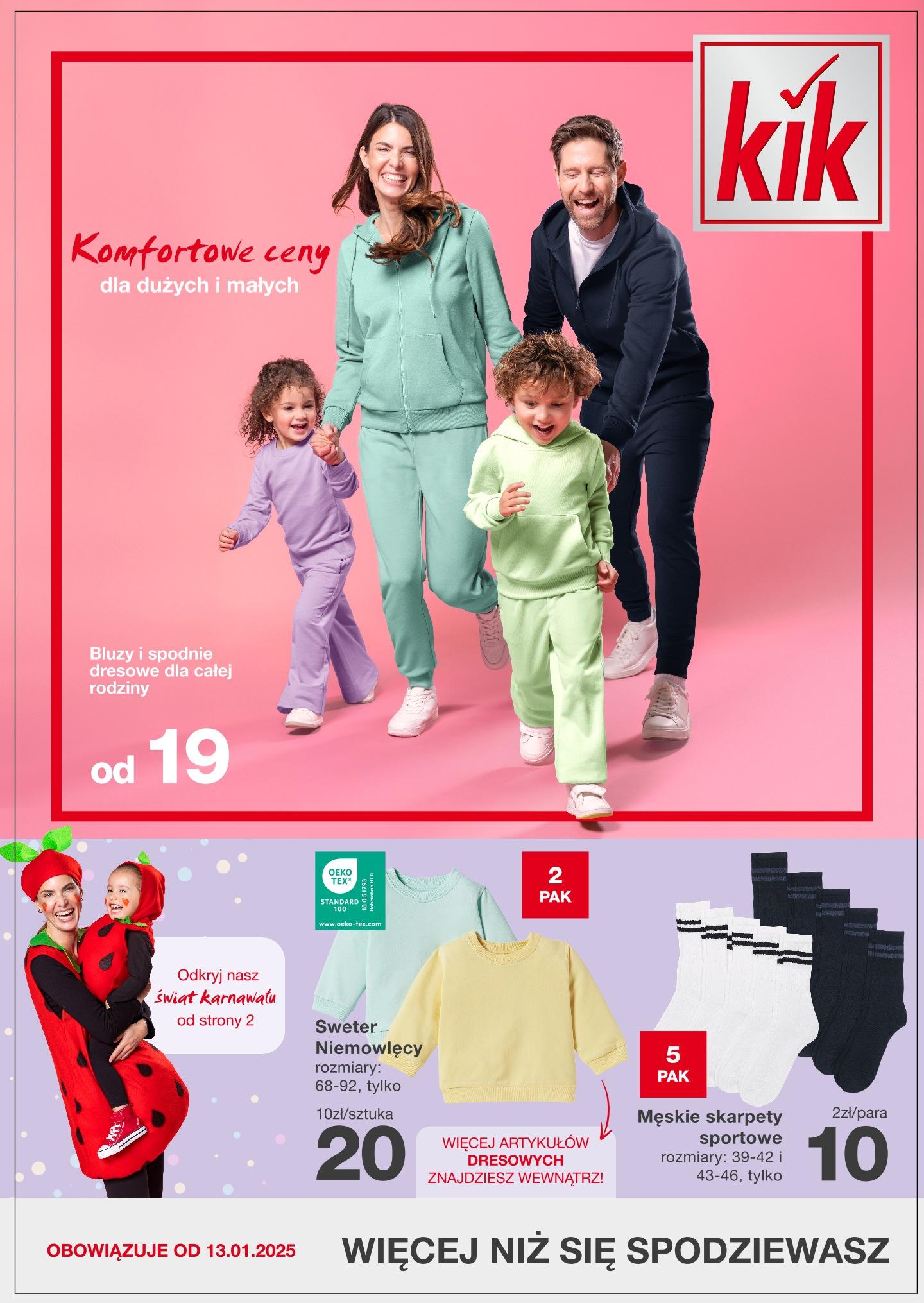 Gazetka promocyjna KiK str. 1