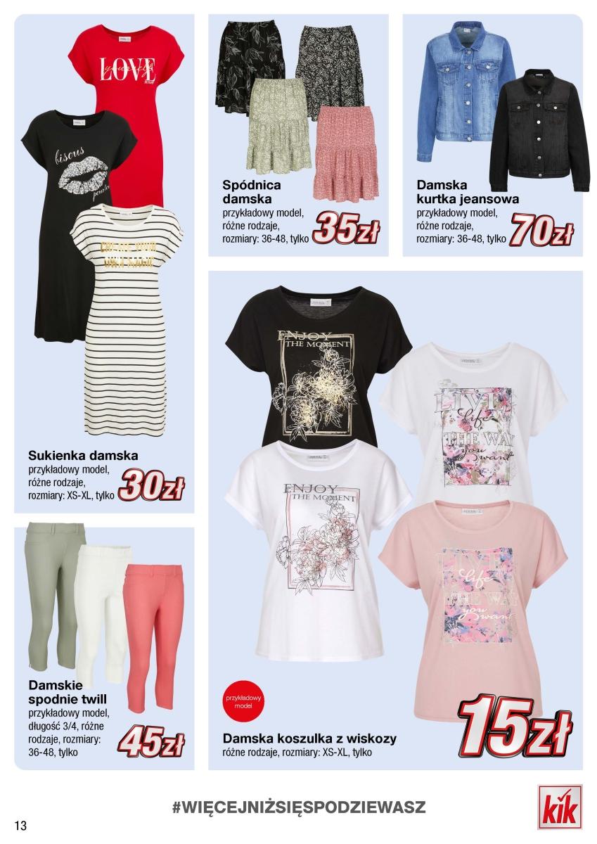Gazetka promocyjna KiK str. 13