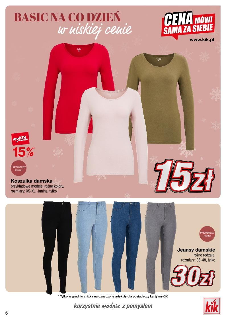 Gazetka promocyjna KiK str. 6