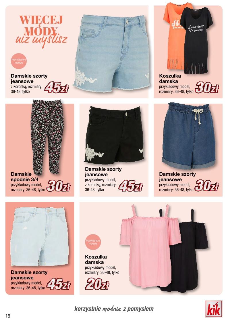 Gazetka promocyjna KiK str. 19