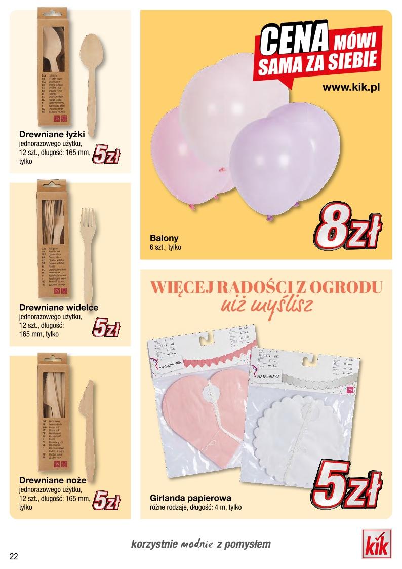 Gazetka promocyjna KiK str. 22