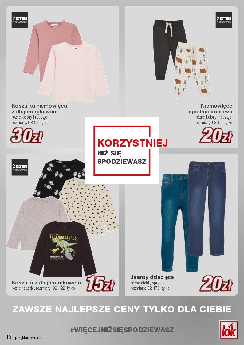 Gazetka promocyjna KiK str. 18