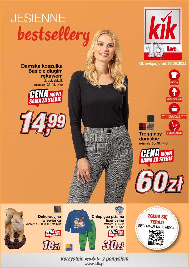Gazetka promocyjna KiK str. 1