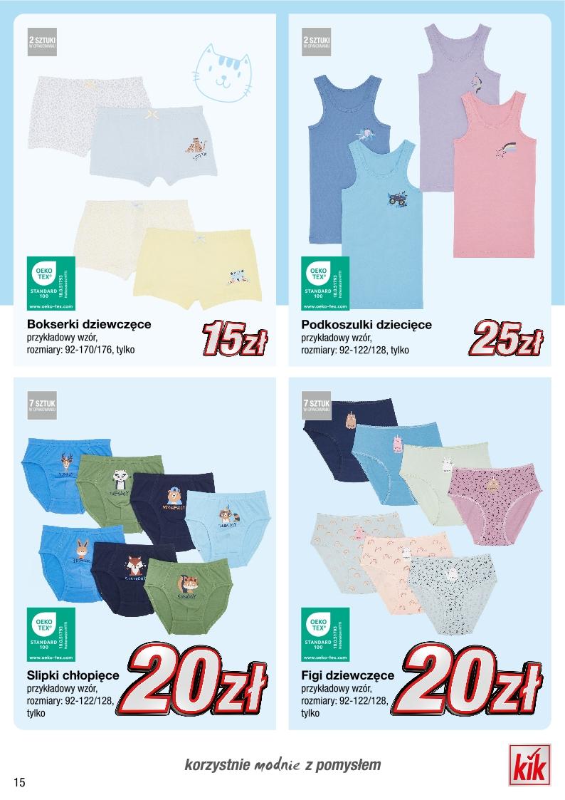 Gazetka promocyjna KiK str. 15