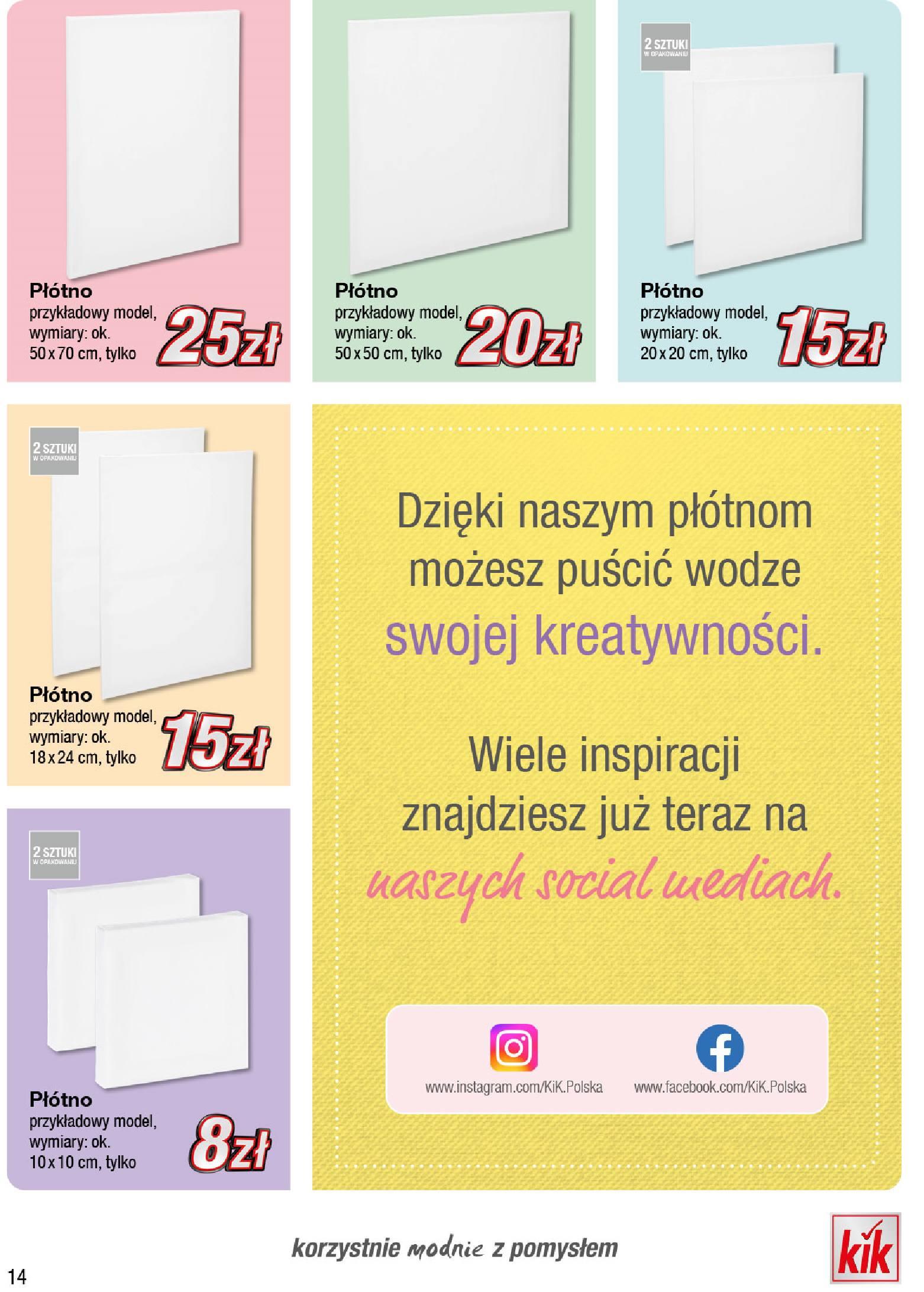 Gazetka promocyjna KiK str. 14