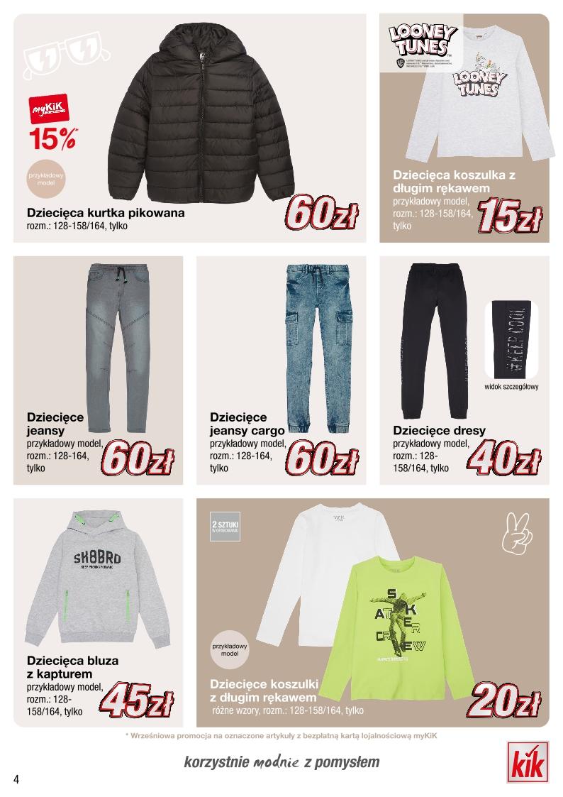 Gazetka promocyjna KiK str. 4