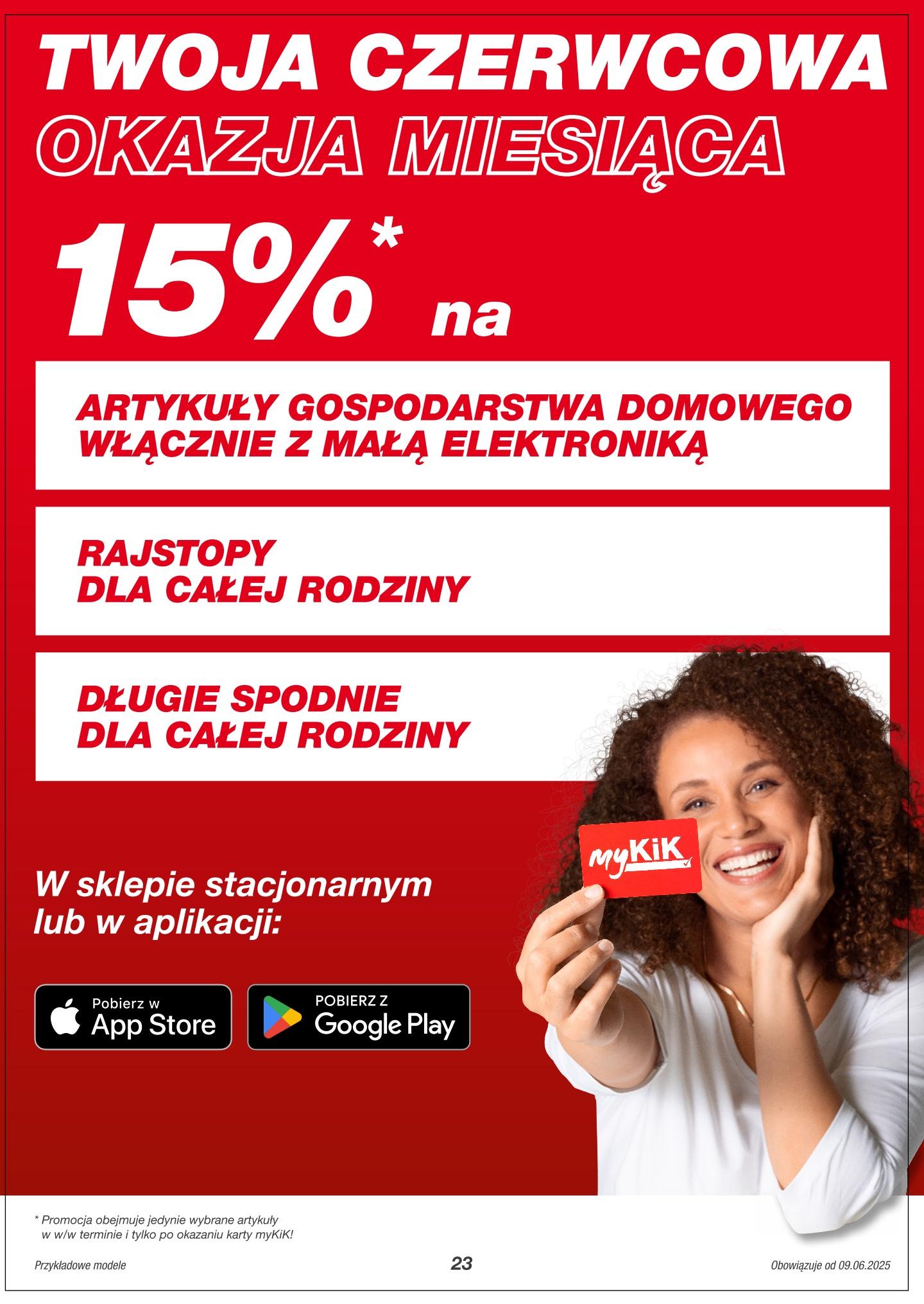Gazetka promocyjna KiK str. 23