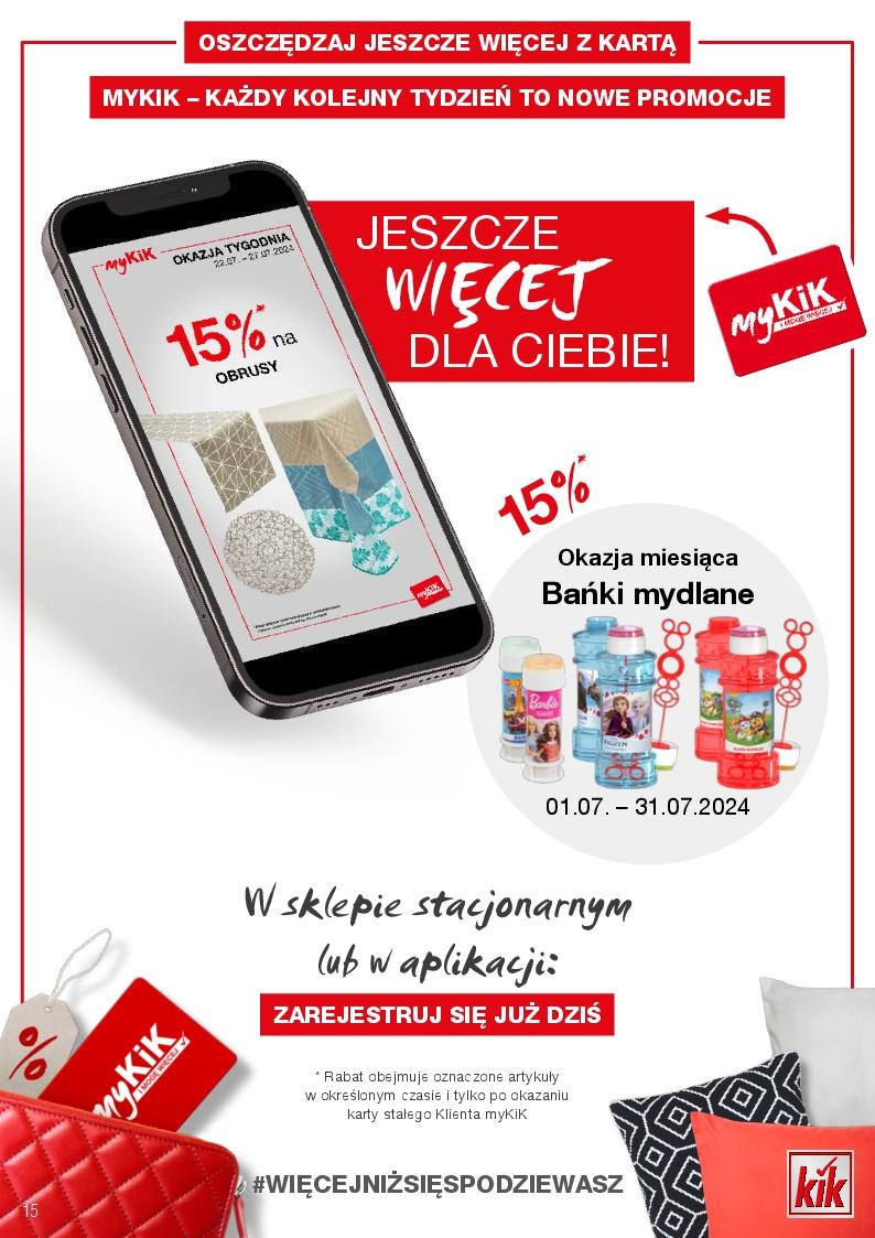 Gazetka promocyjna KiK str. 15
